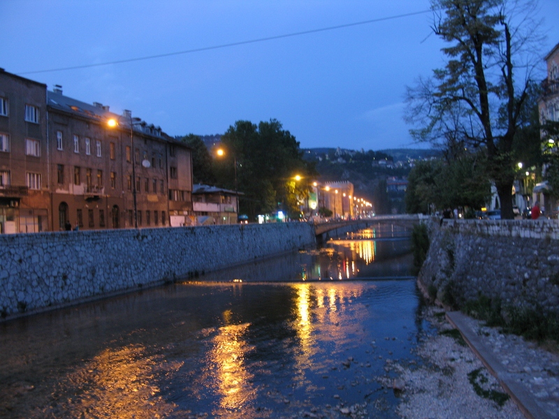 Miljacka River Sarajevo