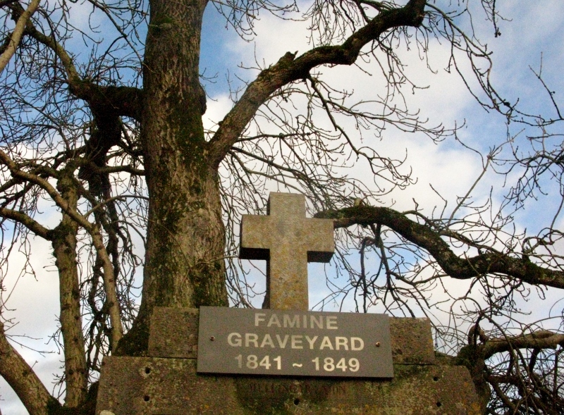 Famine graveyard Mullingar Co. Westmeath Ireland