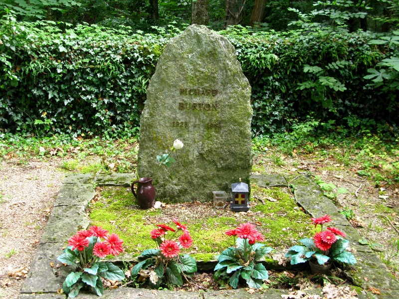 Vieux Cimitièrem Céligny Switzerland Richard Burton's Grave