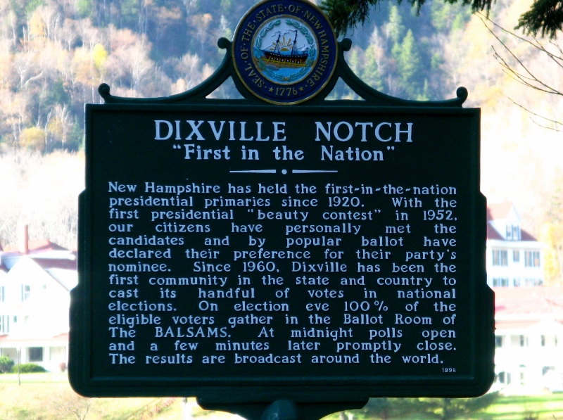Dixville Notch New Hampshire
