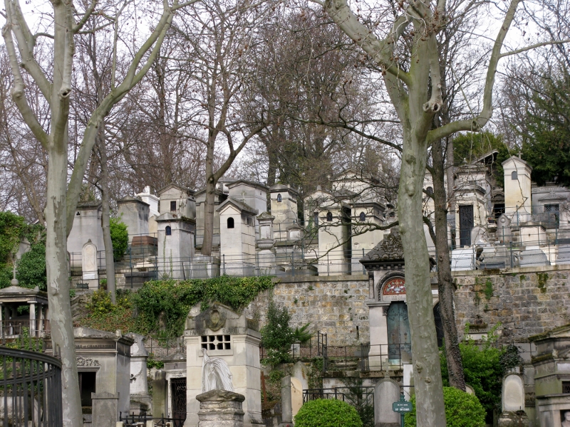 Père Lachaise Cemetery Paris France