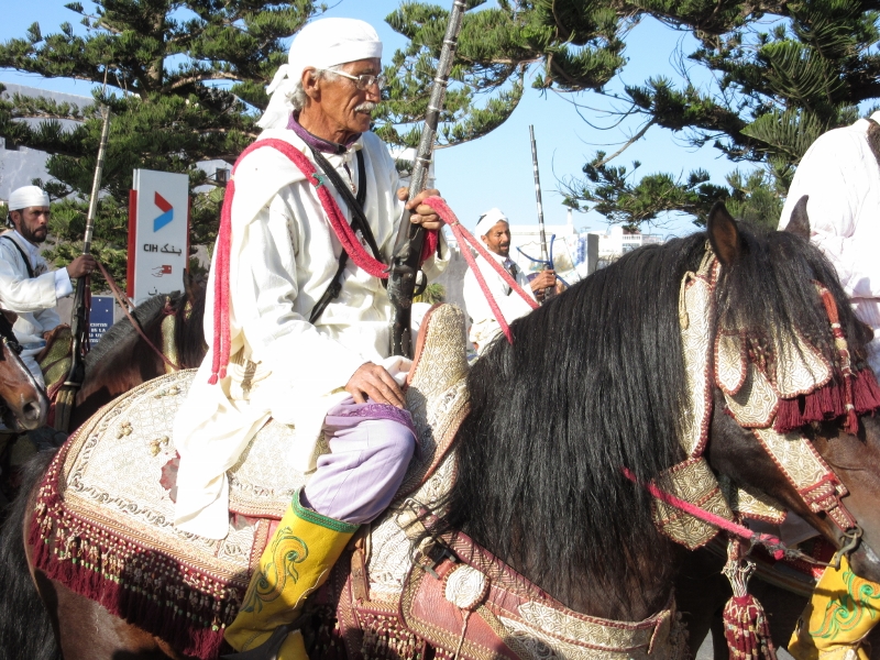 Essaouira horsback parade